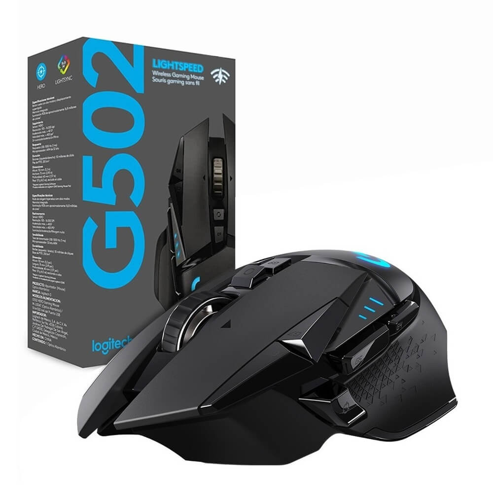 Mouse inalámbrico Logitech G502 LIGHTSPEED